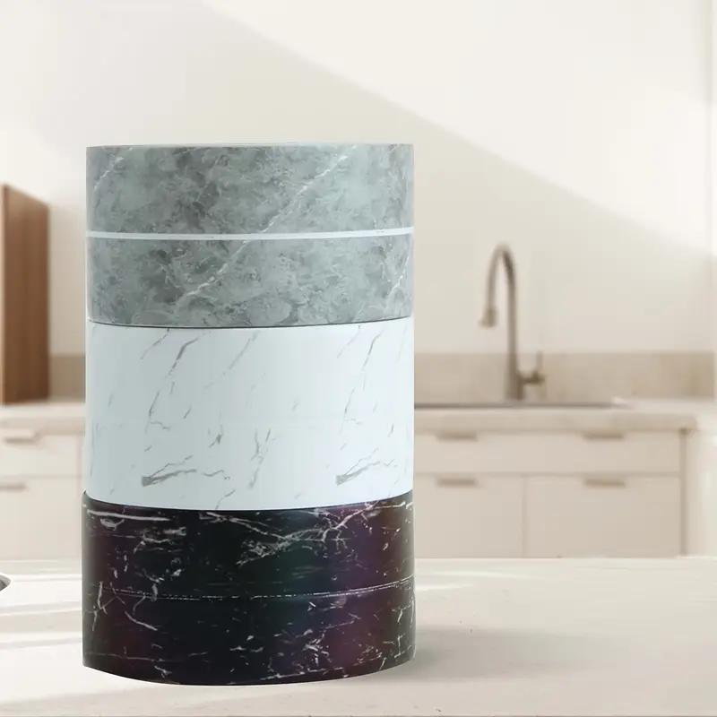 1PC 5M/196.85in Professional  Caulk Tape Decorative Countertop Shower Tile Sealer Self Adhesive Tape Kitchen