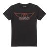Aerosmith Mens T-shirt Walk This Way Cotton Tee Black