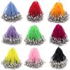 20/100Pcs Lanyard Lariat Strap Cords Lobster Clasp Rope Keychains Hooks Mobile Set Charms DIY Keyrings Bags Key Ring Accessories