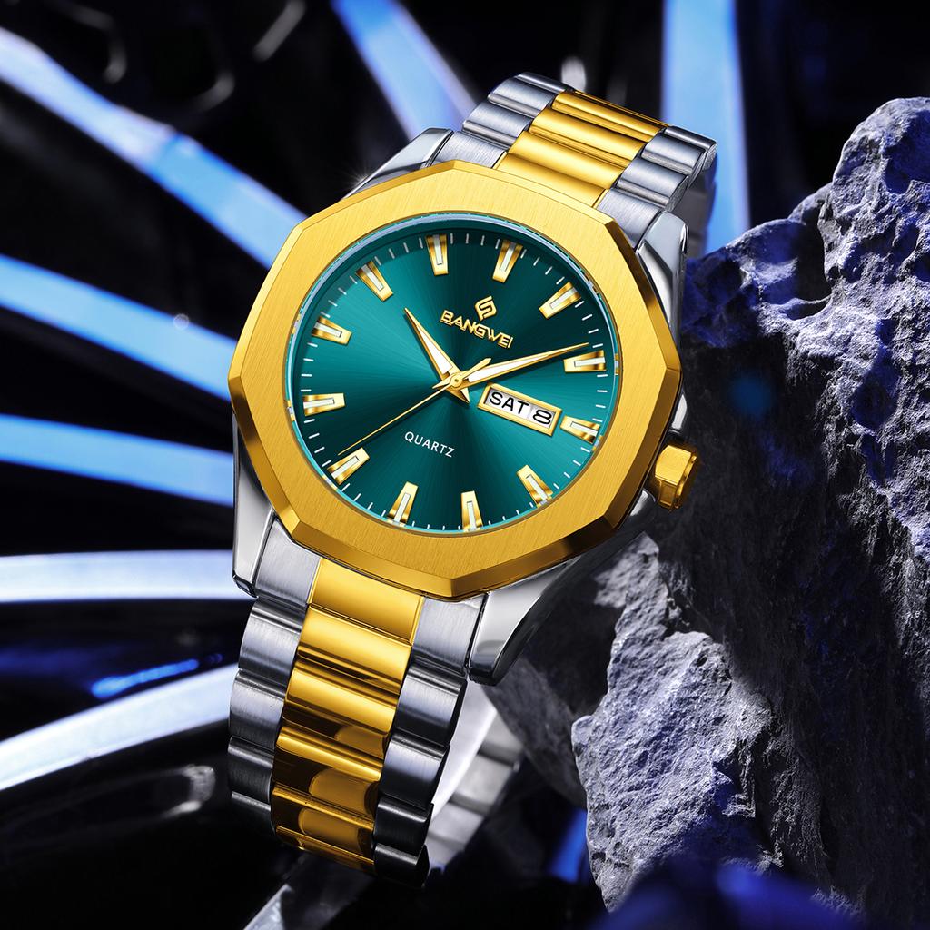 LIGE Luxury Business Men Watches Original Waterproof Luminous Chronograph Man Wristwatch Stainless Steel Quartz Men's Watches