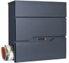 Vidar Anthracite Letterbox