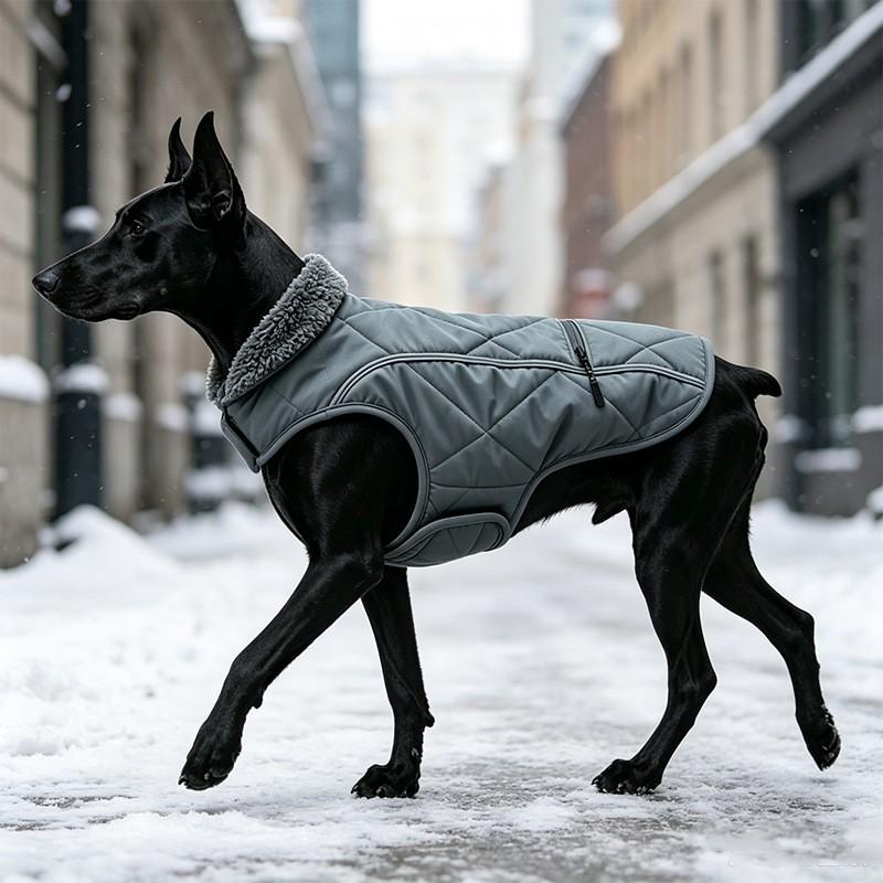 Dog Winter Coat Windproof Fleece Thick Pet Jacket Small Medium Dogs