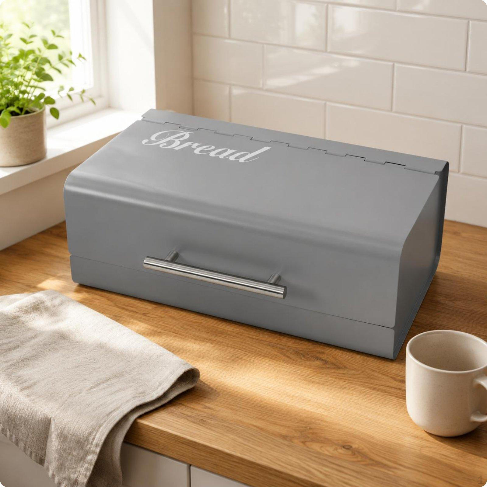 Countertop Storage Box Multi Use Lidded
