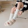 Cold Proof Long Socks Crochet Foot Warmer Sock Fashion Leg Warmers  Autumn Winter