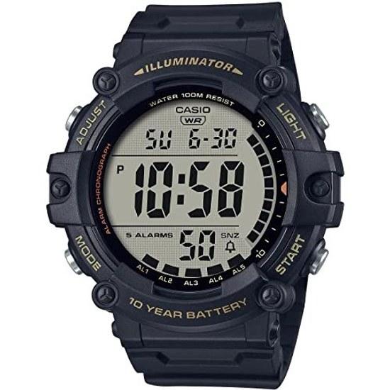 CASIO Standard Digital Wristwatch AE-1500WHX-1AV Long Strap Mens Cheap Chipukashi Black Overseas Model