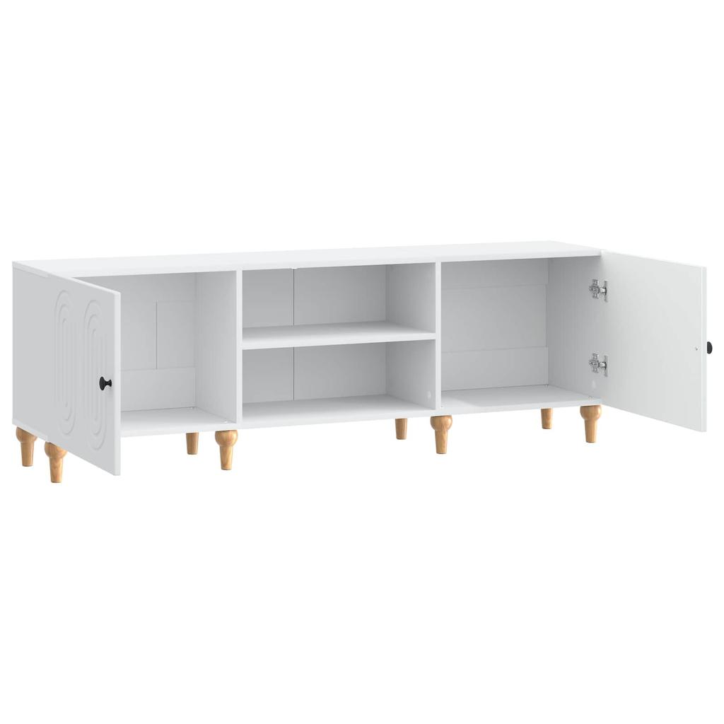TV Stand White 150 x 31 x 50 cm Particleboard