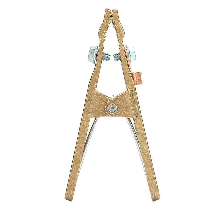 Copper Welding Electrode Holder Earth Ground Cable Clip for Welding Clamp Welder