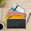 Acacia Style Himeji Leather Pouch (Medium) Pencil Case, 20cm X 10cm, Genuine Leather, Lightweight, Slim, Made In Japan, Bag-in-Bag, Business, Grain