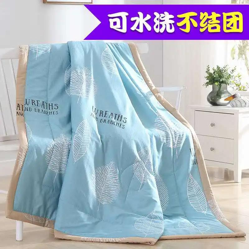 2025 Summer Cotton Quilts Thin Air-conditioning Comforter Soft Breathable Office Nap Blanket Quilted Bed Covers and Bedspreads