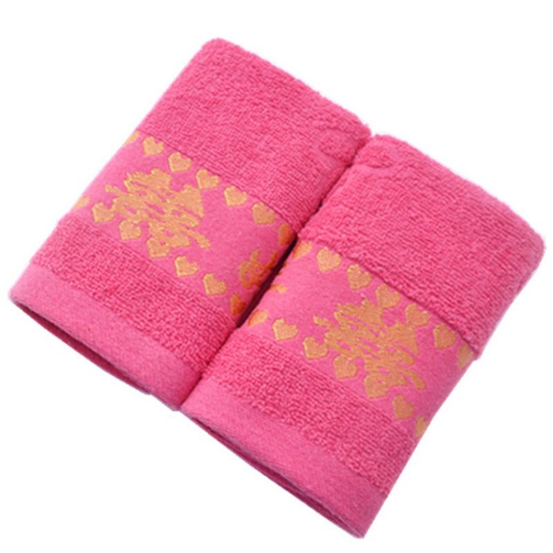 Deep Powder Century-old Good Harmony Towel Cotton "Xi" Character Gift Box Towel