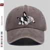 Cappellino da baseball unisex con stampa di simpatici carlini Decorazione casual per la casa Cappello da papà Cappello da camionista per il sole Fibbia lavata Copricapo regolabile