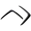 2Pcs Front Bumper Air Vent Trim Glossy Black Left And Right Spoiler Trim For X3 X4 G01 G02 M Sport 2018 to 2021