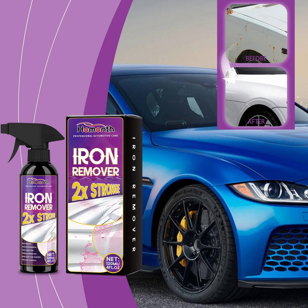 

Automotive Rust Cleaner Metal Cleaner Fast Rust Removal Mild Formula Multi Material Suitable For Anti-oxidation Repair 1 set