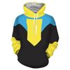 Invinciblee Mark Grayson Cosplay Hoodies Long Sleeve Fleece Hooded Sweatshirt 3D Printing Unisex Streetwear