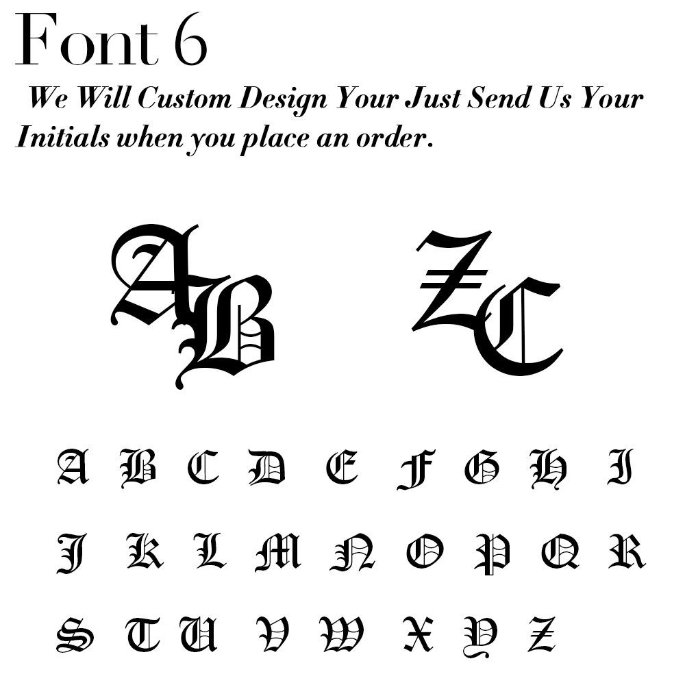 Custom Double-Letter Cufflinks for Men's French Shirts - Groom Wedding Accessory