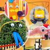 A74E-For DIY Crafts-Ornaments Halloween Christmas Decorations 2 Pcs 6 Inch Giant Wiggle-Eyes, Googly Eye With Self Adhesive