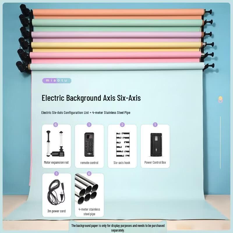 Miaotu Electric Background Stand System