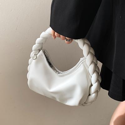 Luxury Design Women's Hobo Pleated Tote Sweet Color Underarm Bag Small Bag and Bags Shoulder Bag