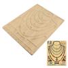 Bead Board Jewelry Making Beading Tray Necklace Design Mat Bambusoideae 28.5x38x1cm