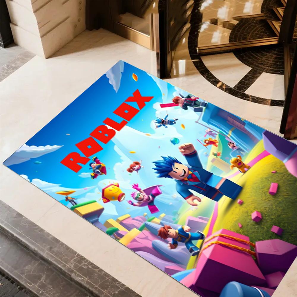 Roblox Adventure Carpet Perfect For Foyer Study Room Decorate Room Entryway Antislip Carpet Office Home Decor Perfect Gift For Friends Family