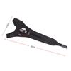 1 Pair Outdoor Fishing Magic Strap Fingerless Gloves Night Light Waterproof Fishing Gloves with LED Flashlight Rescue Tools