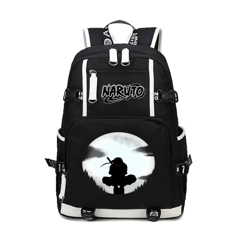 Naruto Backpack Shippuden Anime Cosplay School Bag Adult Teen Boys Girls Travel Daypack