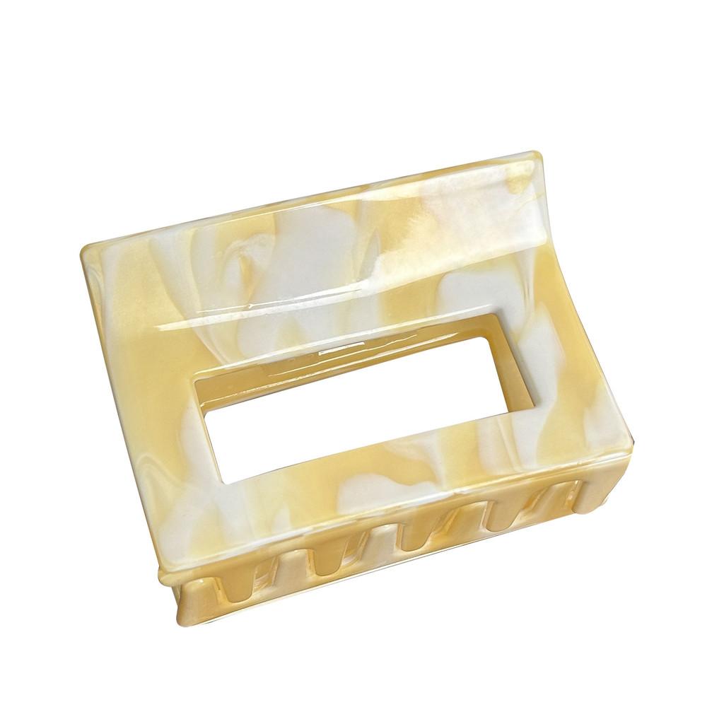 Gorgeous Acetate Floral Hair Claw Clip For Trendy Hairstyles And Statements Fashion