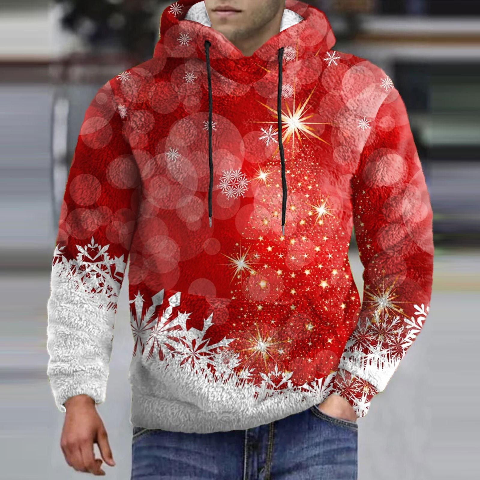 

Спортивный костюм с капюшоном, унисекс, одежда для бега, пуловер с длинными рукавами, толстовка с капюшоном XL красный