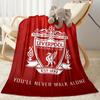 Never Walk Alone: Liverpool Fc Pride Blanket Durable Comfort Great for Office Bedding Bed for All Occasions Digital Print
