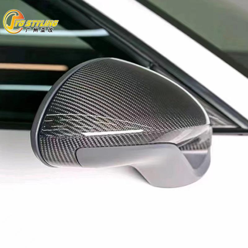Porsche 911/991.2 GT2/3 Dry Carbon Fiber Replacement Rearview Mirror Cover