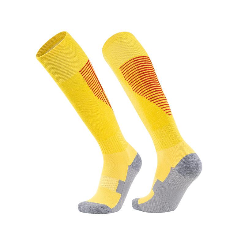Thickened Long Towel Bottom Socks Men'S And Women'S Non-Slip Football Socks Children'S Knee Socks Adult Football Sports Stockings