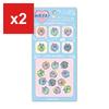 Pine Create Puffy Deco Sticker Sheet - MOJA Character Series