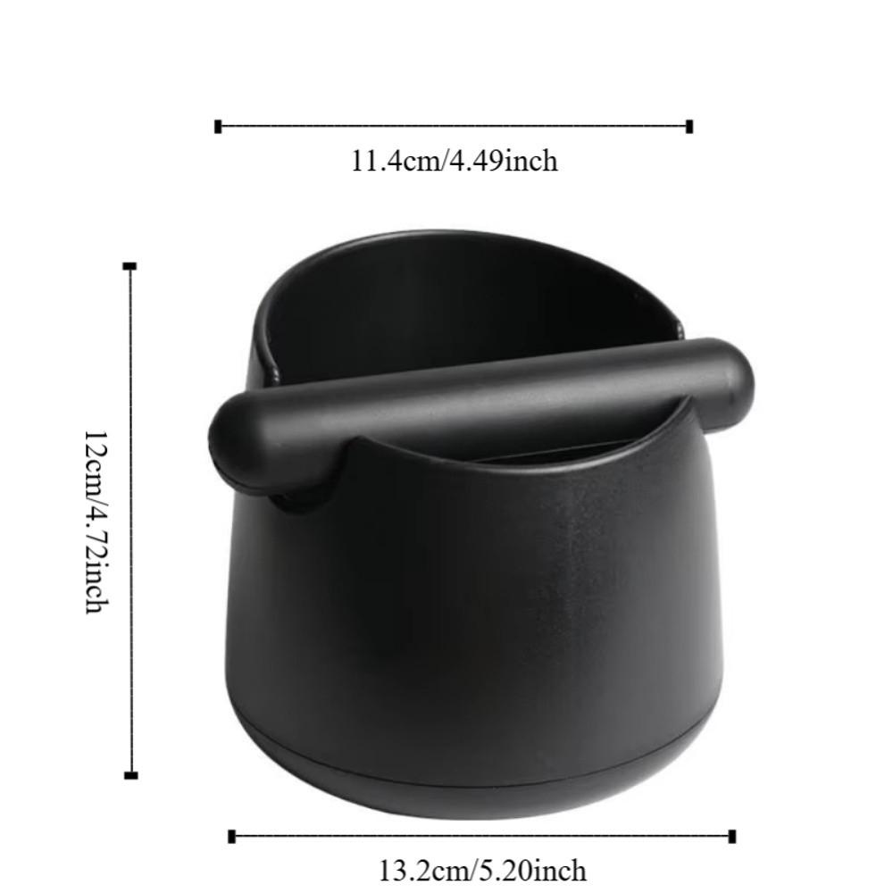 Anti Slip Base Coffee Knock Box Espresso Grounds Container  Espresso Machine Accessories