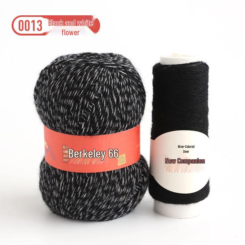

Пряжа Berkeley Mink Cashmere 6+6: Средняя тонкость для ручного и машинного вязания, смесь с сибирской норкой