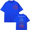 Rapper The Weeknd Tour T-shirt Music Album Merch T Shirts Men's Women's Y2k Clothing Fashion T-shirts Streetwear