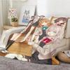 Alya Hides Her Feelings In Russian Throw Lightweight 240g Flannel Blanket Soft Skin-friendly for Summer Cooling