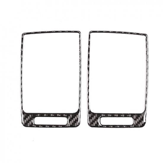 2X Накладка на боковой воздухозаборник Декорация Углеродное волокно Для Honda CR-V CRV 2007-2011