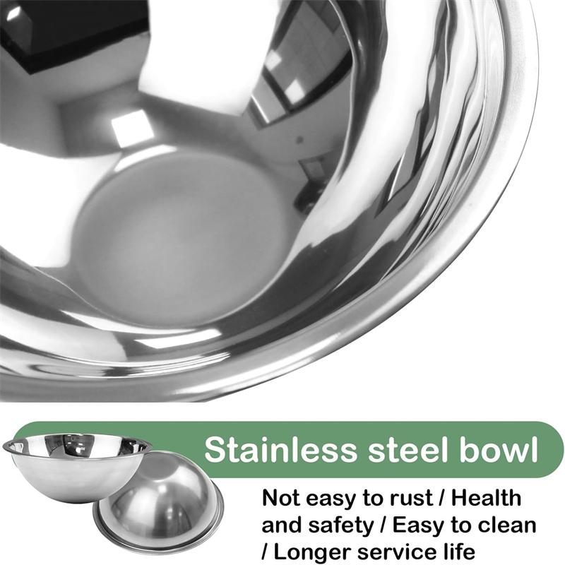 Základní sada misek na jídlo a vodu pro psy a kočky, 2 vyjímatelné nerezové krmné misky s protiskluzovým plastovým stojanem odolným proti úniku