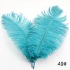 High Quality Ostrich Hair 35-40Cm Multi-Colored Decorative Feathers, Stage Room Flower Arrangement Feathers