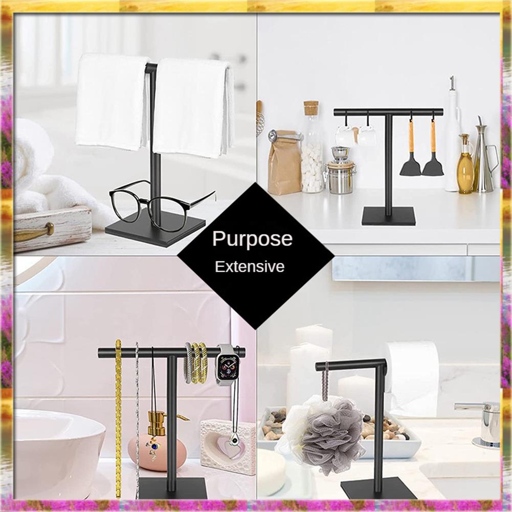 

Aug. Hand Towel Holder Stand For Bathroom Vanity Stainless Steel Standing Towel Rack Stand Towel Bar For Bathroom -Silver Easy T серебряный