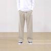 New solid color lace-up sweatpants simple straight men's casual pants corduroy ruffian handsome high-end wide-leg trousers