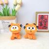 Adorable Kitten Plush Toy Keychain - Cute Fat Cat Pendant Bag Charm