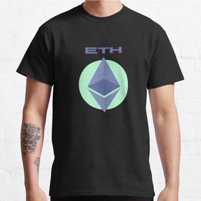 Men Fashion Casual Short Sleeves Crypto Black Tees Oversized T-shirts