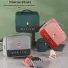 Compact Portable Medical Travel Bag: Home Emergency Medicine Storage