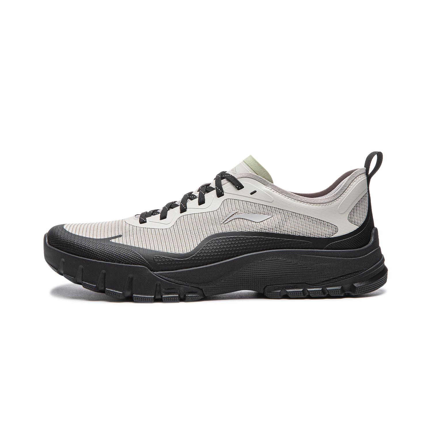 Li-Ning Песчаник Спортивные Удобные Ретро Амортизирующие Износостойкие Низкие Повседневные Обувь Мужские кроссовки AGCW113-1 39