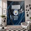 Arazzo da parete Manchester City Decorazione per la casa Tessuto da appendere a parete per camera da letto Soggiorno Sfondo