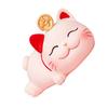 Lucky Cat Ornament Synthetic Resin Fortune Cat Statue Decoration for Home Living Room SJ0001 2