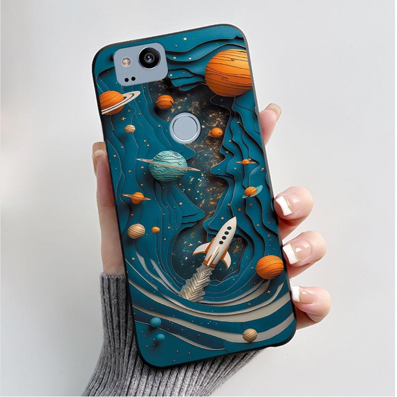 

Pattern Case For Google Pixel 2 XL Pixel2 Funda Soft Silicone Shell For Google Pixel 1 XL Pixel1 Cover Cute Flower Casing Coque Google Pixel 1XL