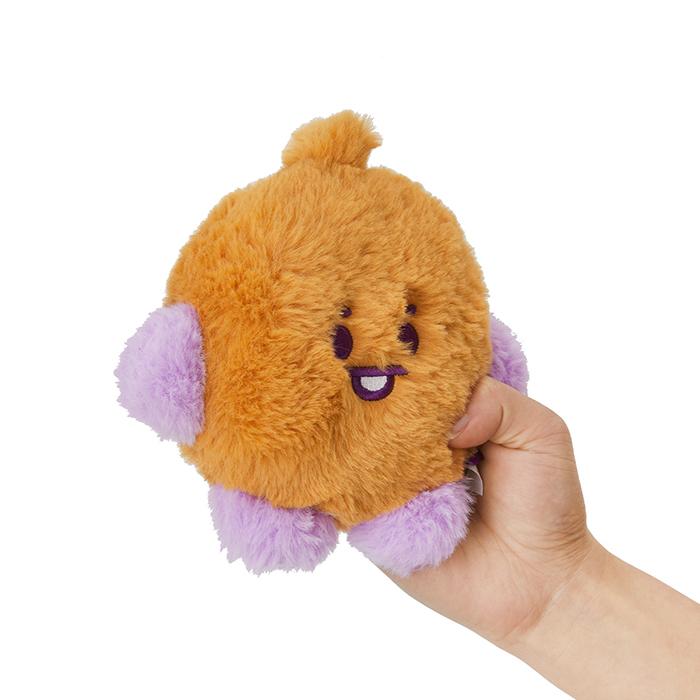 Line Friends BT21 SHOOKY BABY Fluffy Standing Plush Doll