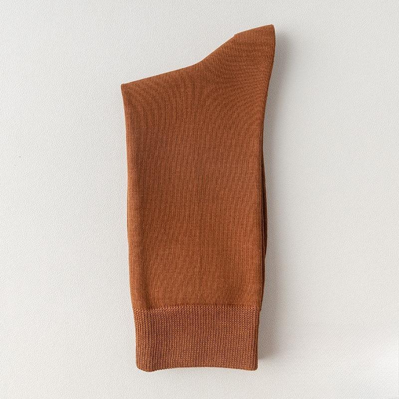 Male Spring and Autumn Commercial Cotton Anti Bacterial Antiodor Sweat Absorbing Socks